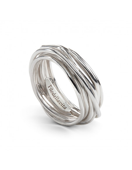 Bague Filodellavita Classic 7 fils argent AN7A AN7A