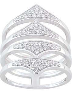 Bague Argent et Pierres  EOL ASRZ66Z ASRZ66Z