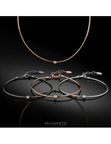 Bracelet  Pesavento DNA Argent rose