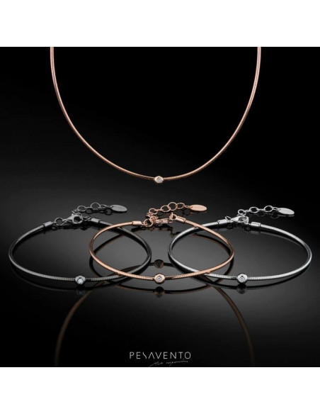 Bracelet  Pesavento DNA Argent rose