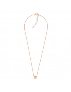 Collier Pesavento avec pendentif bobine en Argent Rose