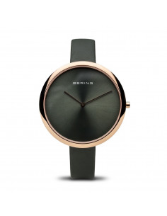 Montre Femme Acier sur cuir Bering 12240-667 12240-667