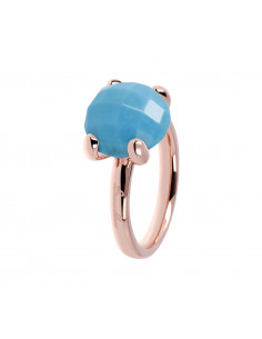 BAGUE plaqué or rose BRONZALLURE WSBZ00013.T