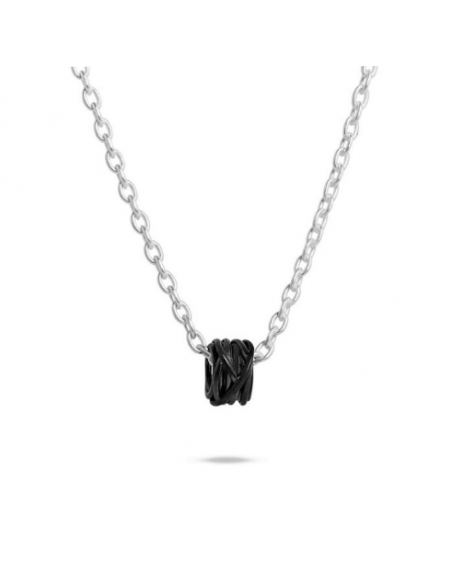 Pendentif Filodellavita Mini En Or Blanc 9k  Noirci