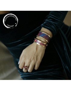 Bracelet Manchette Les Georgettes Précieuses Moyen Modele 25mm Pure Finition or 70352820108 2
