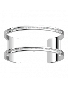 Bracelet Manchette Les Georgettes Précieuses Moyen Modèle 25mm Pure Finition Argent
