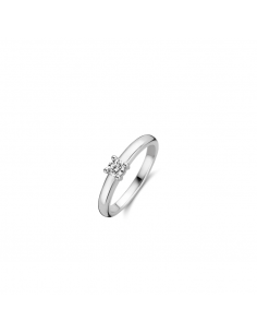 Bague Argent Et Zirconium Mix & Match Ti Sento 12212ZI