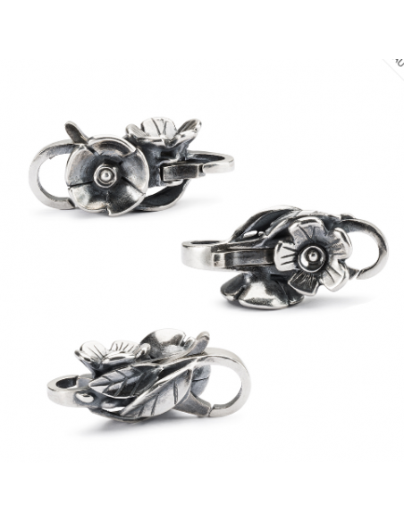 Fermoir Trollbeads Argent Massif Fermoir Fleur Croquante TAGLO-00082