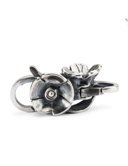 Fermoir Trollbeads Argent Massif Fermoir Fleur Croquante TAGLO-00082