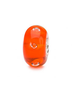 Perle Trollbeads Verre  Bulle De Joie Écarlate TGLBE-10463