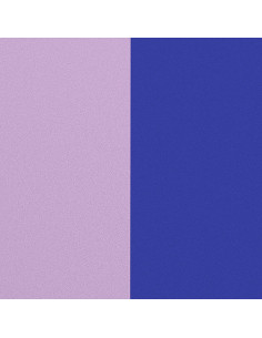 Cuir Les Georgettes Modèle 8mm Lilas Pastel/Bleu Roi 703215299EN