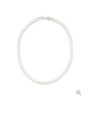 Collier Chocker Perles Blanches Imitations Ti Sento 3849PW 3849PW