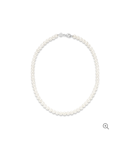 Collier Chocker Perles Blanches Imitations Ti Sento 3849PW 3849PW