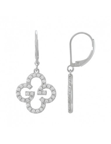 Boucles Dormeuses CHARLES GARNIER en Argent et...