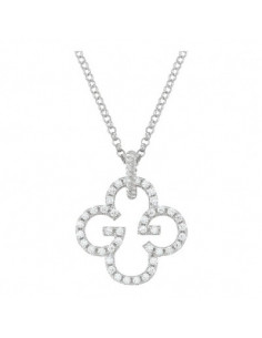 Collier CHARLES GARNIER en Argent et oxyde de zirconium