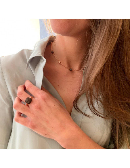 Bague Pesavento Polvere di Sogni Rose Bronze