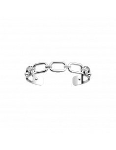 Bracelet Manchette Les Georgettes Précieuses Moyen Modèle 8mm Chaine Finition Argent
