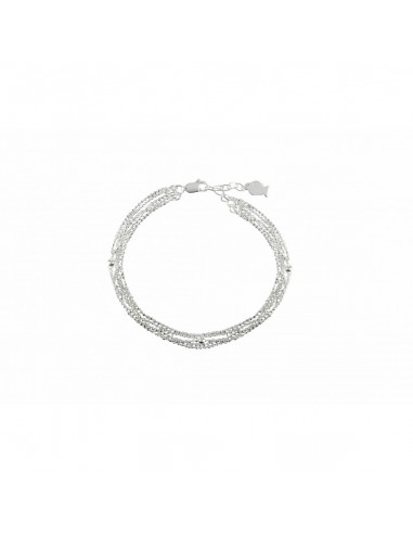 Bracelet 5 Multi-Chaînes En Argent Clio Blue