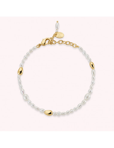 Bracelet AGATHA Doré Mini Perles 3661266726874