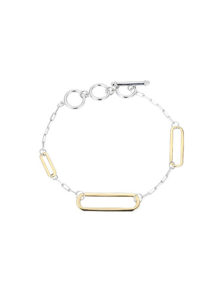 Bracelet Bicolore CHARLES GARNIER en Vermeil et Argent AGF170136B