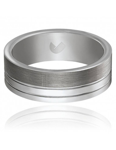 Bague Jourdan Acier OU016H
