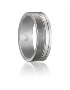 Bague Jourdan Acier OU016H