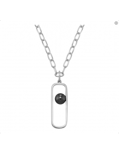 Collier Ariane Jourdan Argent & Hématite AJF170092N