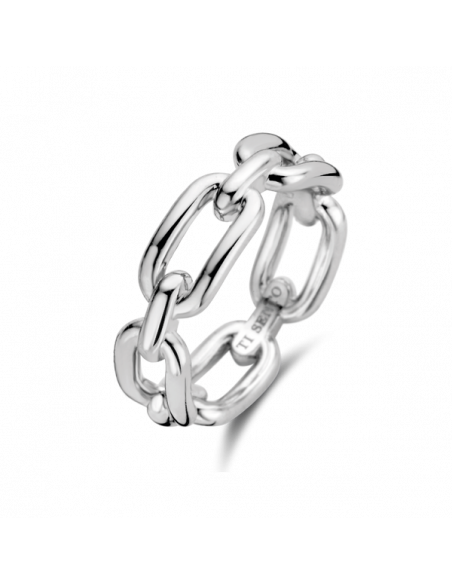 Bague Maillon  Argent  Ti Sento