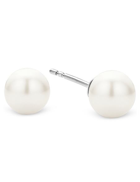 Boucles d'Oreilles Argent Et Perles Ti Sento 7386PW