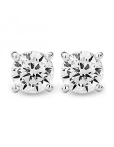 Boucles d'Oreilles Puces Oxydes De Zirconium Ti Sento 7319ZI 2