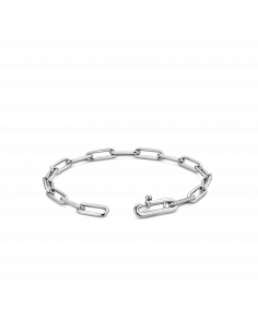 Bracelet Maillons Ti Sento en Argent & Oxydes Blancs 2936ZI 2