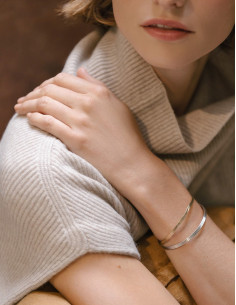 Bracelet Tavillon De Chez Saunier En Argent 2