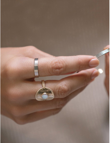 Bague Tavillon De Saunier En Argent