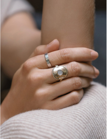 Bague Tavillon De Saunier En Argent