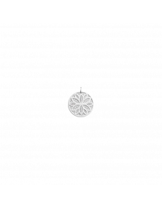 Pendentif Les Georgettes Nénuphar Finition Argent