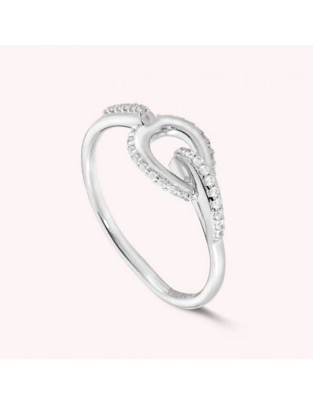 Bague Gemini De AGATHA En Argent Et Oxydes