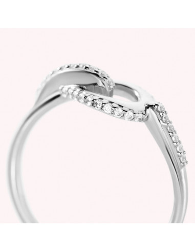 Bague Gemini De AGATHA En Argent Et Oxydes