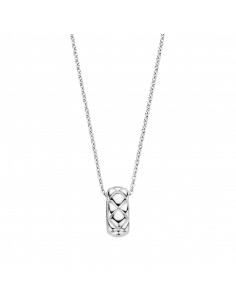 Collier Matelassé  Ti Sento En Argent 34015SI