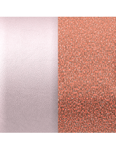 Cuir Les Georgettes Modèle 8MM Lavande Irisé/Corail 703215299FJ