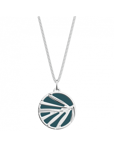 Pendentif Les Georgettes Croisette finition plaqué argent rhodié 25MM 70426851600