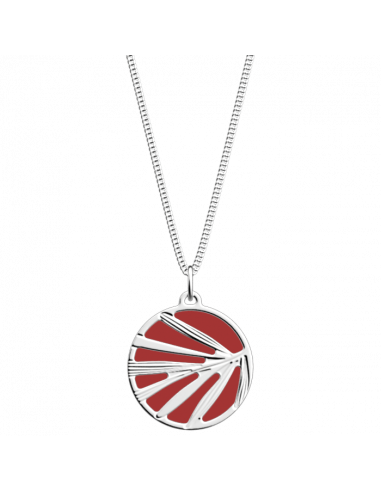 Pendentif Les Georgettes Croisette finition plaqué argent rhodié 25MM 70426851600