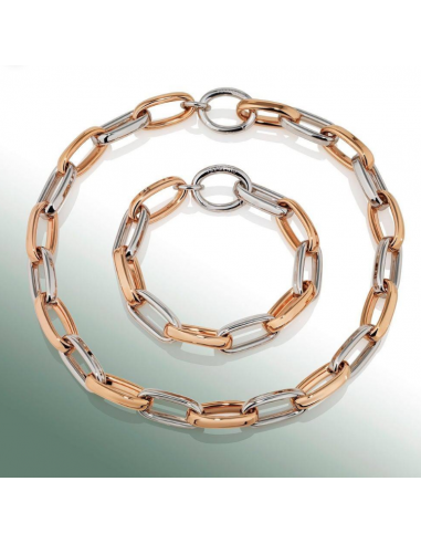 Bracelet Pesavento Anneaux Argent Bicolore