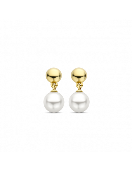 Boucles d'Oreilles Argent Avec Perles Blanches Ti Sento 7913YP