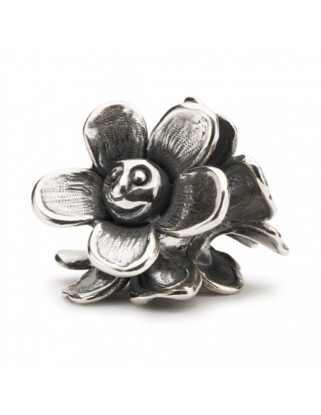 Perle Trollbeads Argent Fleur Réjouie TAGBE-20215