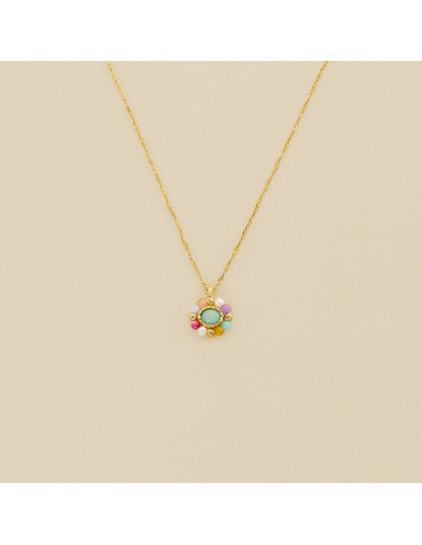 Collier Doré ARLEQUIN De AGATHA Multicolore