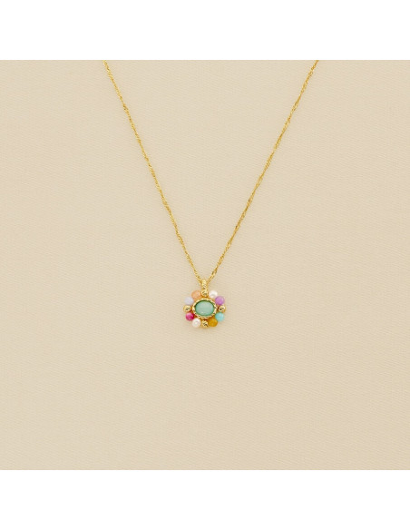 Collier Doré ARLEQUIN De AGATHA Multicolore