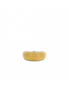 Bague Dôme En Argent Plaqué Or Ti Sento 12277sy 2