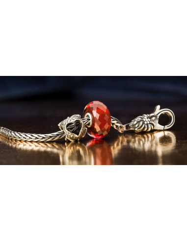 Bracelet Poinsettia Trollbeads Argent  TAGBO-01757 TAGBO-01757