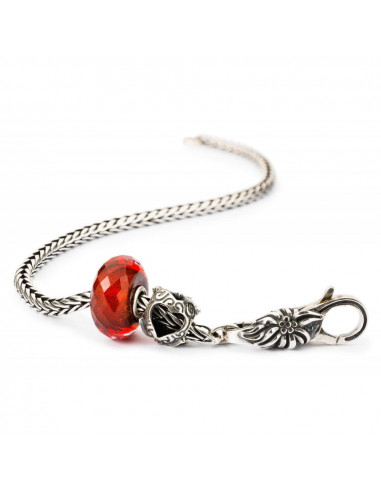 Bracelet Poinsettia Trollbeads Argent  TAGBO-01757 TAGBO-01757