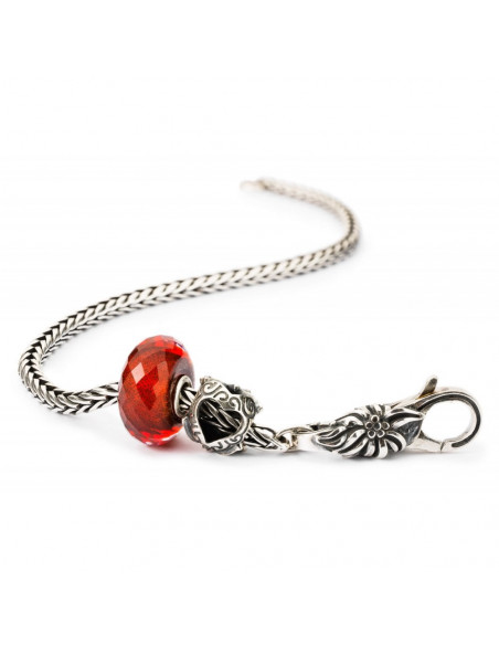 Bracelet Poinsettia Trollbeads Argent  TAGBO-01757 TAGBO-01757